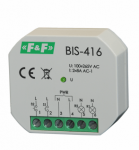 F&F Bistable BIS- 416 sub- mount relės, dvi nepriklausomos valdymo grandinės