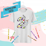 Vaiki&scaron;ki mar&scaron;kinėliai "Nuspalvink pats! Man jau 2-eji"