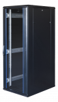 TOTEN System G, 19 colių spintelė, 32U, 600x1000, stiklo priekinės durys, metalo apdaila/ 19-G6032GM