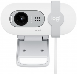 Internetinė kamera Logitech BRIO 100, baltos spalvos