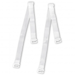 Bye Bra Accessories Bye Bra Adjustable Transparent Silicone Bra Straps 10mm Clear