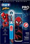 Dantų &scaron;epetėlis Oral-B Vitality Pro D103 Kids 3+ Spiderman + etui mėlyna
