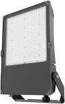 500W LED prožektorius US, juodas, 5000K, dimeriuojamas
