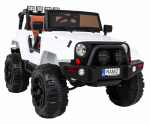 Ramiz Elektromobilis Jeep All Terrain, baltas