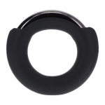 Doc Johnson Oxballs Pinch Zero Ring Juodas - Extra-Wide Magnetic Metal Ring