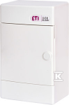 ETI Modulinis skydas ECT4PO, 4 modulių vir&scaron;tinkinis balt. IP40