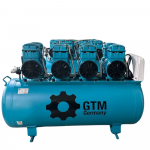 Betepalinis oro kompresorius GTM MT S 250L 1250l/min PRO