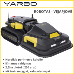 Belaidis robotas vejapjovė YARBO (Nemokamas pristatymas)