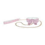 Ouch By Shots Paris Collection - Collar with Leash - Rožinė