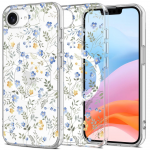 Dėklas Tech-Protect FlexAir MagSafe Case for iPhone 16e / 17e - Daisies with Leaves