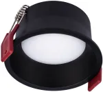 7W LED įleidžiamas &scaron;viestuvas MT 149 LED, juodas, 4000K