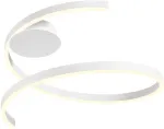 Lubinis &scaron;viestuvas 38W LED pavir&scaron;inis &scaron;viestuvas SCROLL, baltas, 3000/4000/6000K, dimeriuojamas, 01-4010