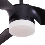 18W LED &scaron;viesos &scaron;altinis ventiliatoriui, baltas, 3000K, IP44, 23005