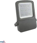 100W LED prožektorius CAMPUS, pilkas, 3000K, IP66