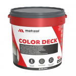 Selena FM S.A. (Lenkija) Hidroizoliacinė danga balkonams ir terasoms Matizol&reg; COLOR DECK, Pakuotė: 10 kg, Spalva: Raudona