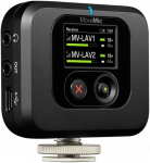 Shure MV-R-Z6 belaidžių mikrofonų imtuvas montuojamas ant kameros