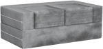 Promotions Vaiki&scaron;kas Sofa, Konvertuojamas Putų Modulinis Sofa, 100x52x42 cm, Pilka