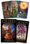 KNYGA Originalios Llewellyn taro kortos ' Gilded Tarot Royale' + vadovas