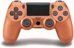 Žaidimų pultelis Games World PS4 Doubleshock 4 V2 bevielis žaidimų pultelis / valdiklis, rudas ( Metallic Copper), skirtas PS4 / PS5 / Android / iOS