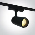 10W LED &scaron;viestuvas į magnetines sistemas FLAT, juodas, 3000/4000/5000K, 48V, 38&deg;, 43120F/B/V