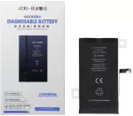 Phoneparts JCID diagnozuojama &bdquo;iPhone 15 Plus&ldquo; baterija, 4650 mAh (didelės talpos)