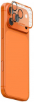 Szkło na objektyvas aparatu Skinarma Magma Full Matte do iPhone 17 Pro oranžinė