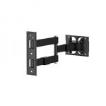 Laikiklis Visaro Wall mount | WMA75 Full Motion TV Mount | Maximum weight (capacity) 30 kg | Juodas