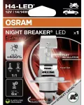 OSRAM Night Breaker LED Speed H4 lemputė +450% 14 W 12 V, 1 vnt.