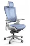 Unique Biuro kėdė Wau 2 NW43 tinklelis royalblue/baltas