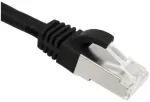 SCP C6PCSH-5M-BK, 5 m, Cat6, F/FTP (FFTP), RJ-45, RJ-45, Juodas