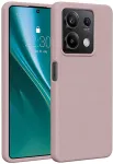 Etteri silikoninis dėklas Xiaomi Redmi 15C 5G &scaron;viesiai rožinis