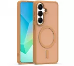 TFO Mag Matt dėklas Samsung Galaxy A16 4G / A16 5G / A17 4G / A17 5G / A18 5G rudas, didelė anga