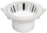 15W LED įleidžiamas &scaron;viestuvas MACK, baltos/chromo sp., 3000K