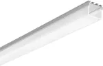 LED profilis su dangteliu ir užbaigimais LOOP, sidabro sp., 2m
