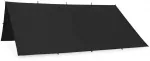 Helikon-Tex paklotė Supertarp Small Spark Resistant &ndash; Juoda