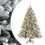 Dirbtinė kalėdinė eglutė su rutuliuku 210 cm 300 LED