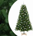 Dirbtinė kalėdinė eglutė su rutuliuku 210 cm 300 LED