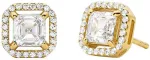 Michael Kors Gold-plated earrings with zircons Premium MKC1845710