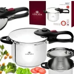 Greitpuodis Gerlach First 6 l su rankena