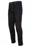 Sm Race Wear Urban Juodas motociklinės kelnės su kevlaru, dydis L