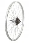 Shimano Dviračio ratas 26 colių galinis su 6 pavarų laisvąja pavara, aliumininis, v-brake