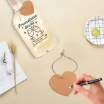 Dovana merginai, led butelio &scaron;viestuvas su užra&scaron;u, gimtadienio dovana moterims, personalizuotos dovanos geriausiai draugei, dovanos už padėką, dovanos draugystei, kalėdos (merginoms)