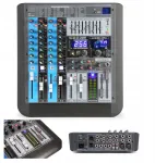6 kanalų mik&scaron;eris Usb Bt Xlr Power Dynamics