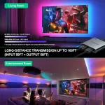Hdmi skirstytuvas 1 įvestis į 2 i&scaron;vestis 4k, Avidgram hdmi 2 prievadų skirstytuvas su automatiniu, kopijavimo ir fiksuotu režimu dvigubam identi&scaron;kam ekranui, suderinamas su XBOX, ps4 pro, ps5 (pilkas)