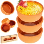 Excellent Houseware 3x Orion kar&scaron;čiui atsparus indas kepimui, dubuo, dubenėlis, keramikiniai kokiliai