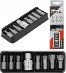 Yato Ribe antgaliai, 8 vnt., 1/2" lizdui, M5-m14