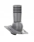 Ventiliacinis kaminėlis Ecoline Premium fi125 Ral7024 universalus pagrindas