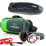 Esperanza Vr 360 laipsnių 3d akinių, Bluetooth pultelio ir ausinių žaidimų rinkinys