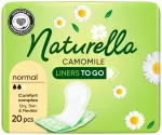 Naturella Ramunėlių Normal To Go higieniniai įklotai 20 vnt. atskirai supakuoti