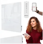 Stiklinė infraraudonųjų spindulių &scaron;ildymo plok&scaron;tė, valdoma programėle Tf-gw350